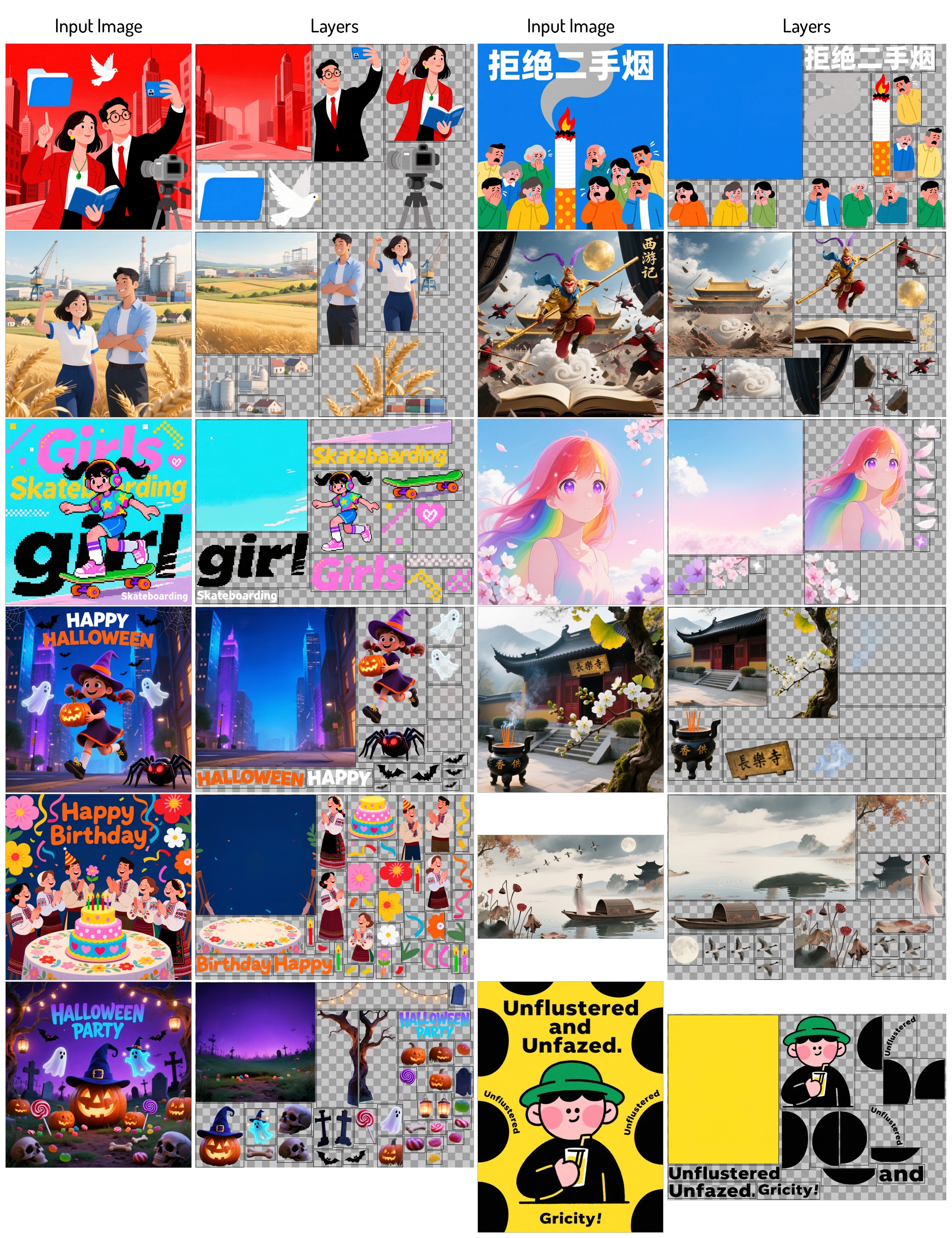 I2L on Qwen-Image-Layered OOD designs